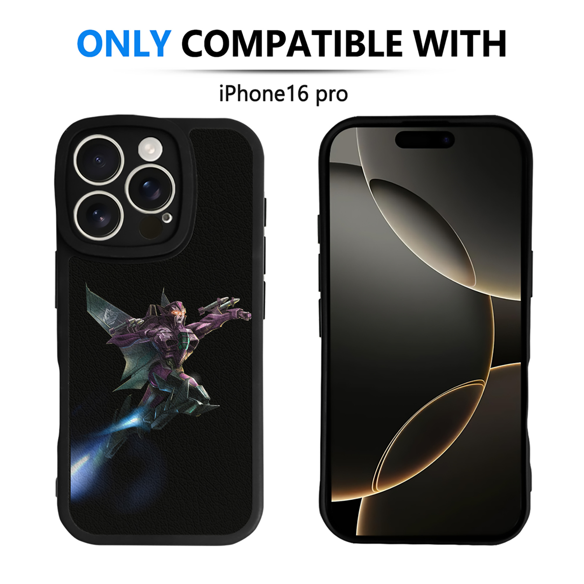 （画像用）  【iPhone 16シリーズ対応】シリコンスマホケース（レザー調） 材質：シリコン